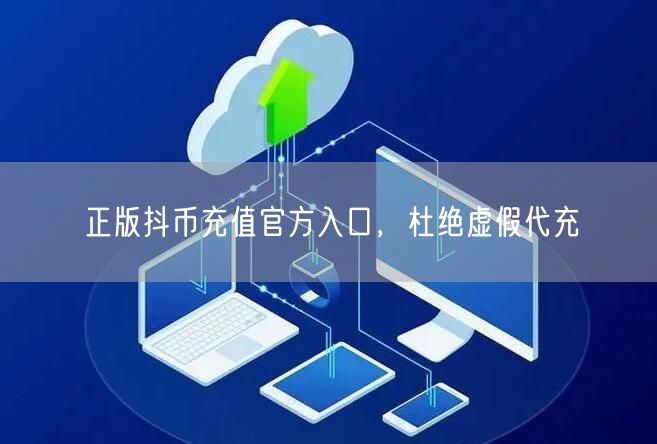 正版抖币充值官方入口，杜绝虚假代充