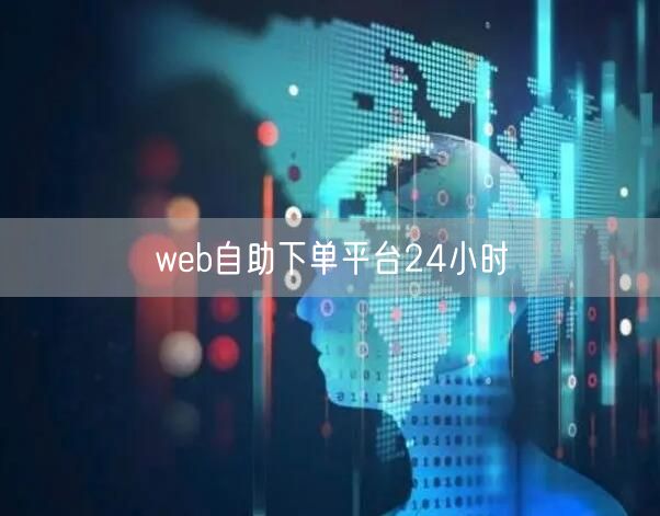web自助下单平台24小时
